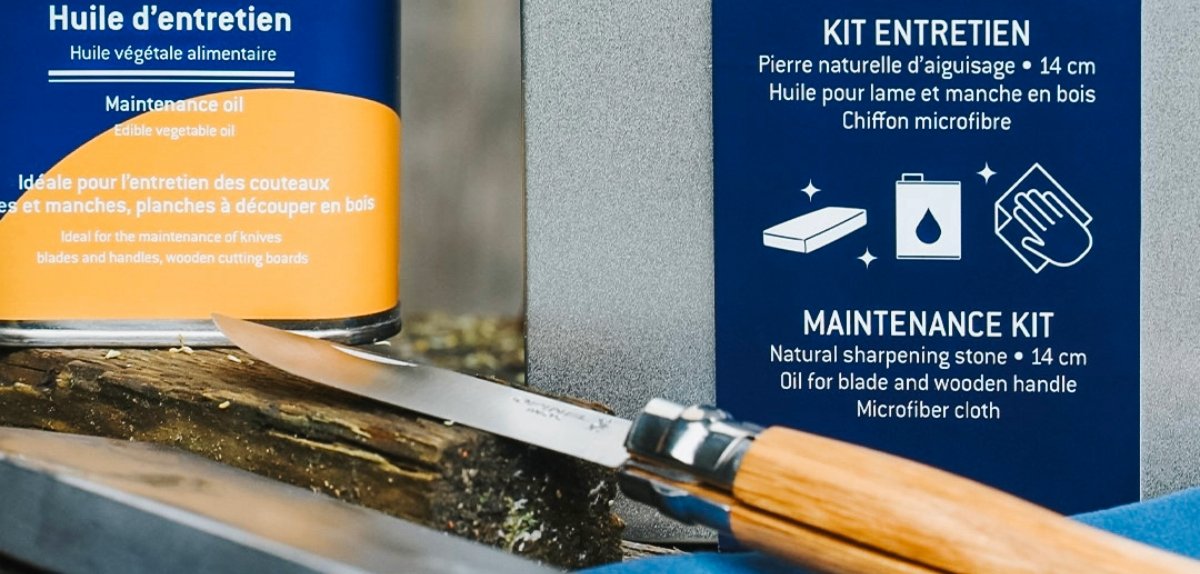 Praktický průvodce údržbou nožů Opinel - BE-READY.CZ