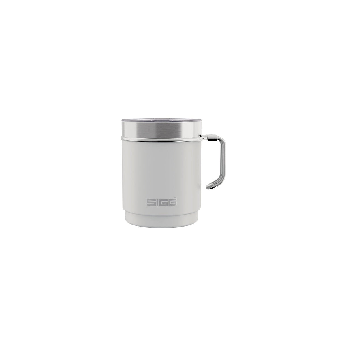 Sigg Travel stainless steel thermo mug 360 ml, snow white, 6053.70