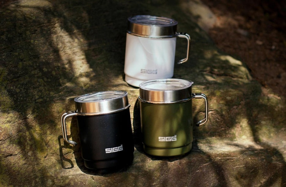 Sigg Travel stainless steel thermo mug 360 ml, night black, 6053.80