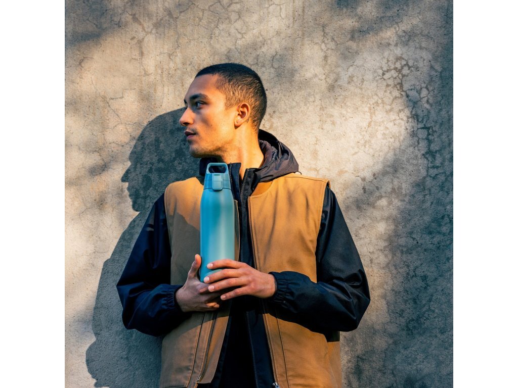 Sigg Shield Therm One nerezová fľaša na pitie 1 l, ranná modrá, 6021.40