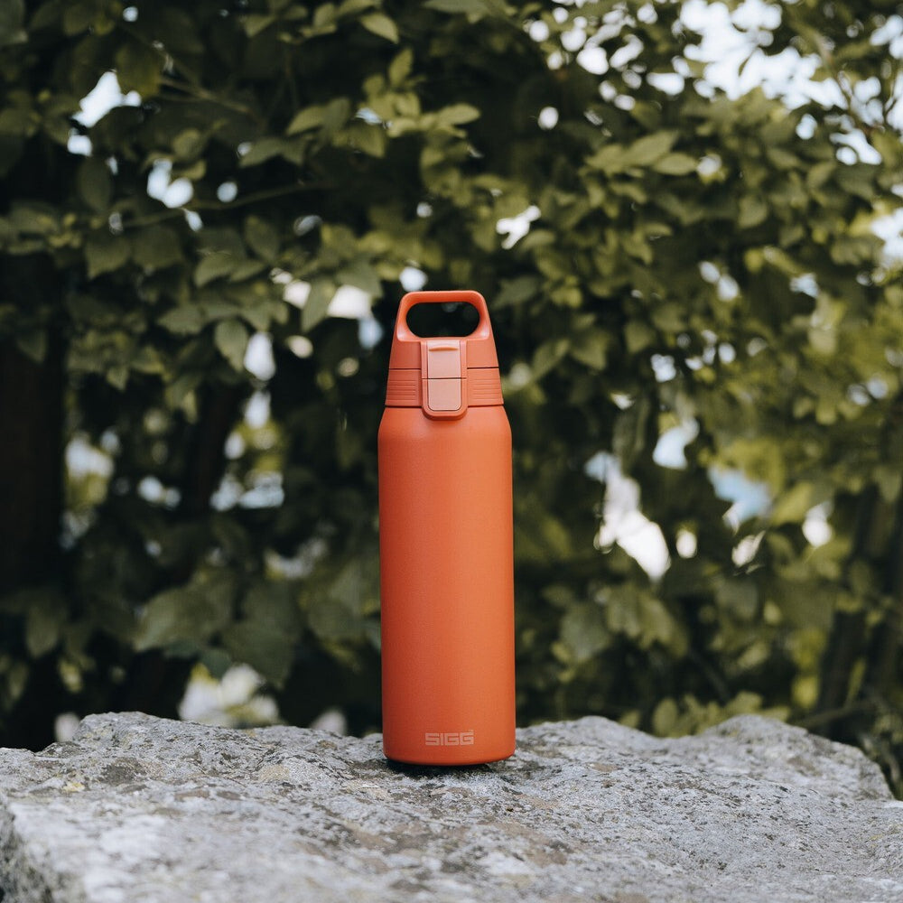 Sigg Shield Therm One stainless steel drinking bottle 1 l, eco red, 6021.80