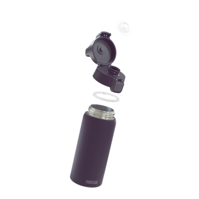 Sigg Shield Therm One stainless steel drinking bottle 1 l, nocturne, 6021.90
