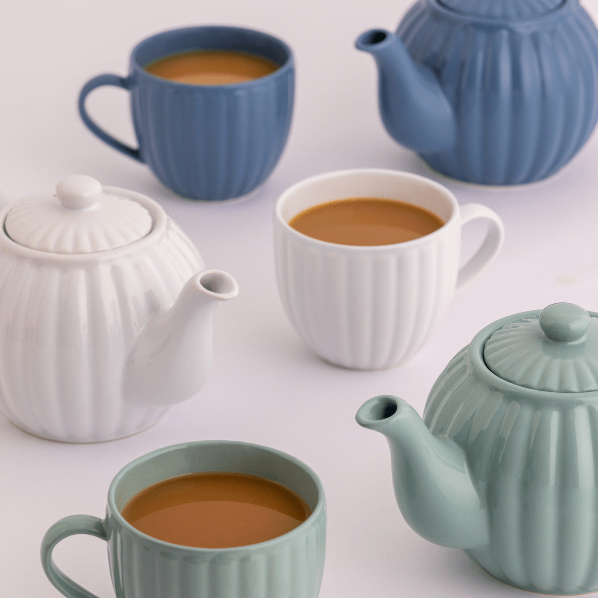 Price & Kensington Luxe teapot 1,1 l, white, 0056.814