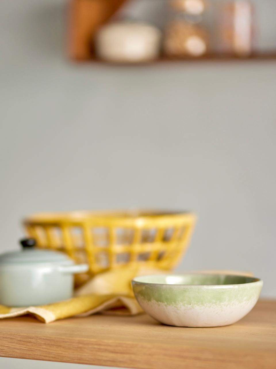 Bloomingville Paula stoneware bowl 16 cm, green, 82060926