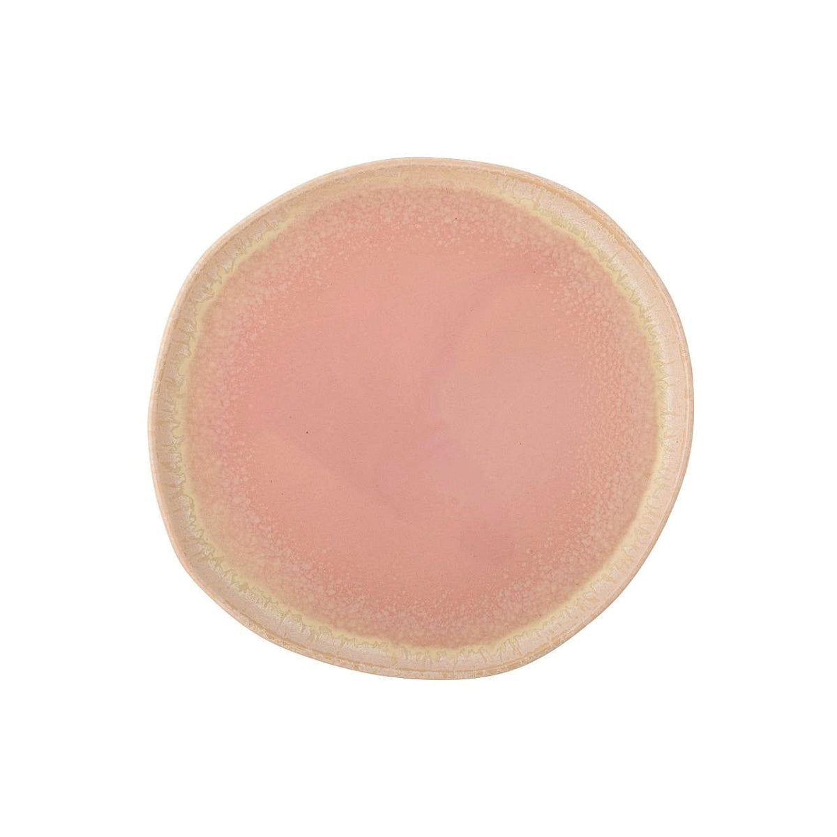 Bloomingville Louisa stoneware plate 27 cm, pink, 82060539