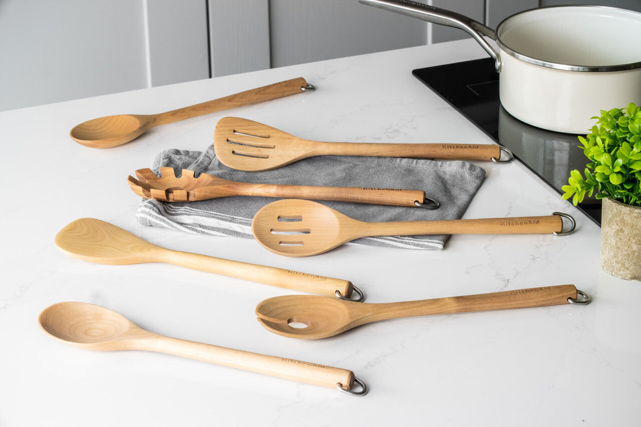 KitchenAid wooden cooking spoon, KQR703OHE