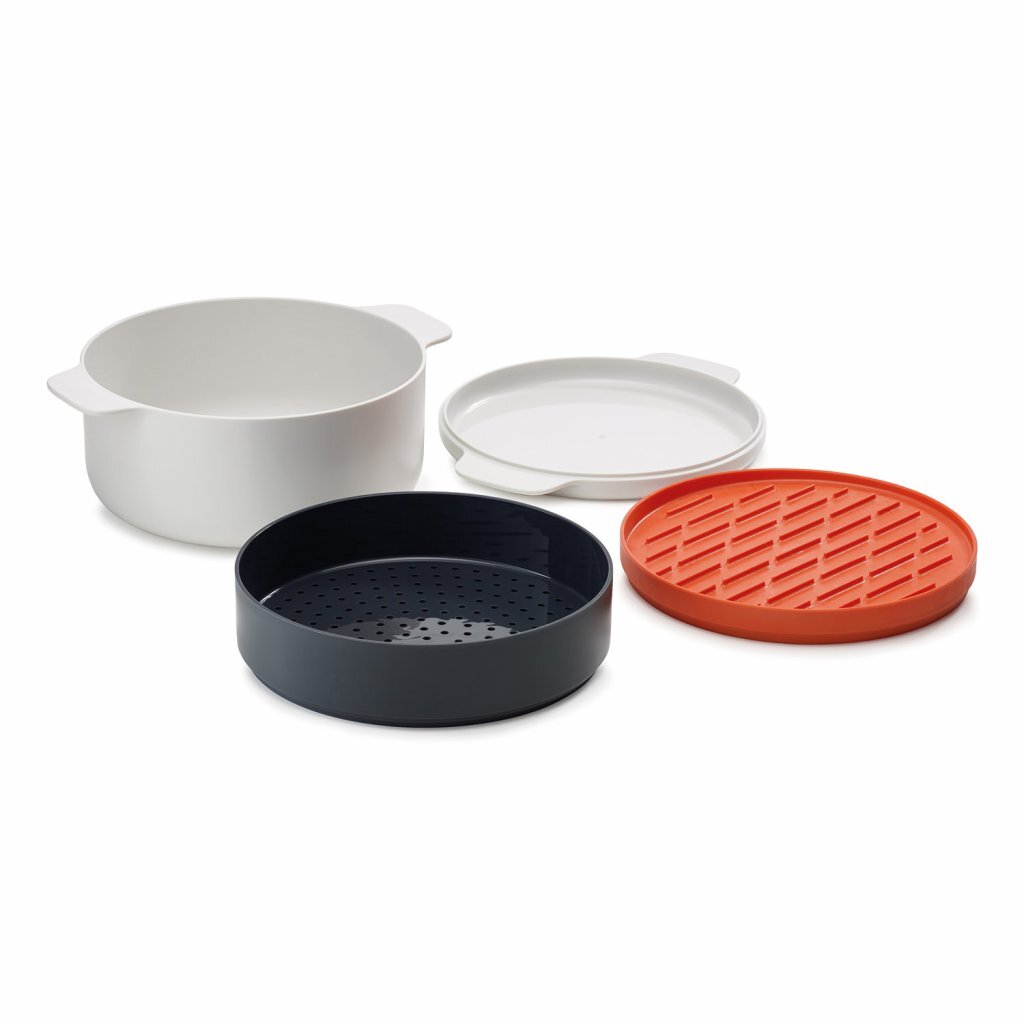 Joseph Joseph M-Cuisine microwave cookware set, orange, 45001