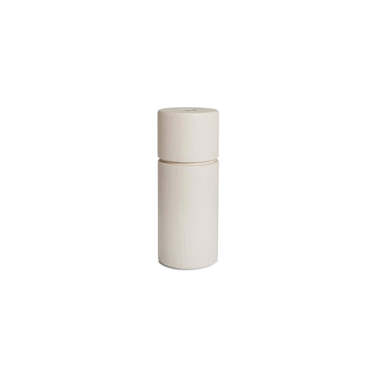 CrushGrind Bergen wooden spice grinder 12 cm, white sand, 070375-0014