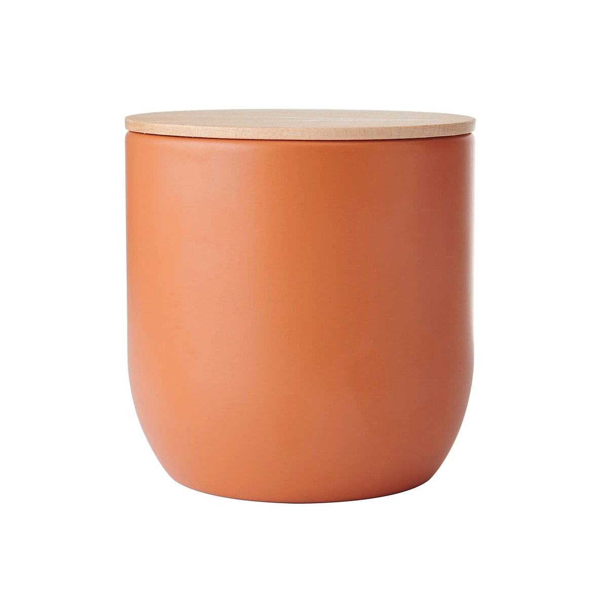 KitchenCraft Idilica storage jar 1 l, orange, IDCANMEDORG