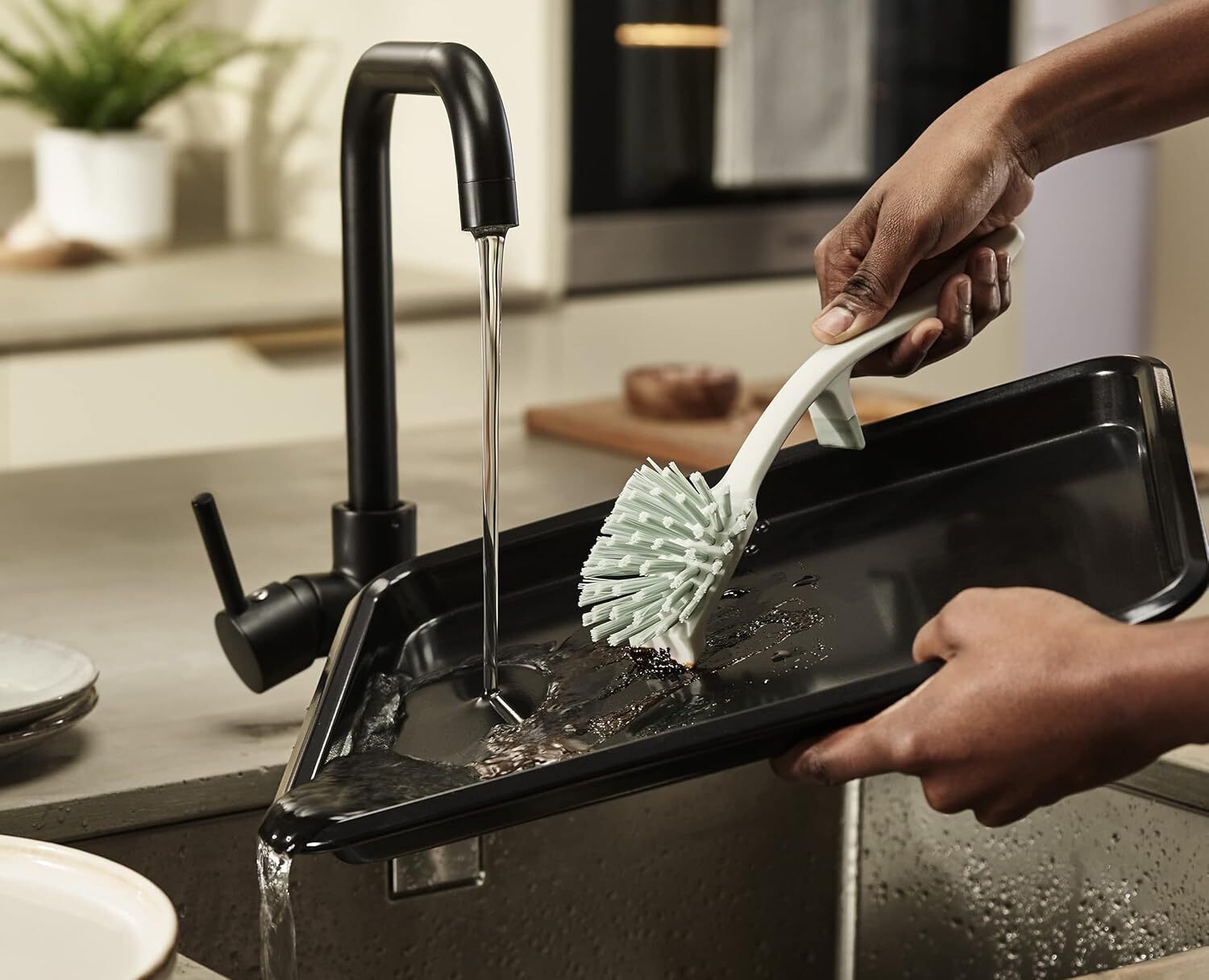Joseph Joseph Edge dishwashing brush, green, 851651