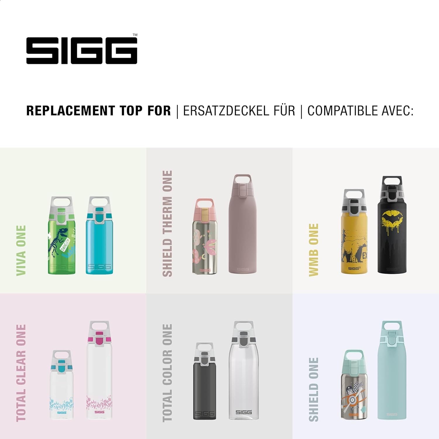 Sigg WMB One 2 bottle cap, milky blue green, 6029.40