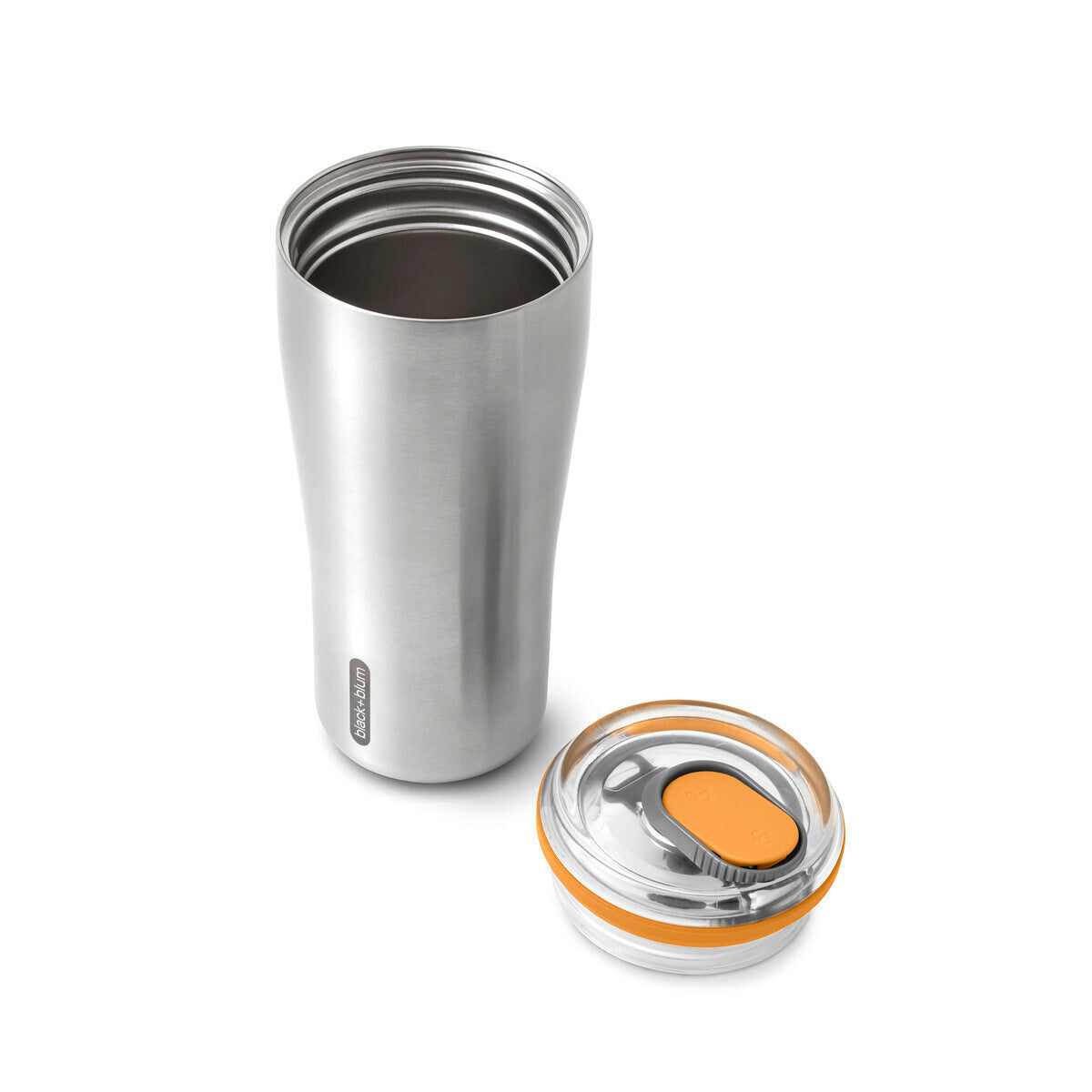 Black+Blum stainless steel travel thermo mug 600 ml, orange, BAM-TT003