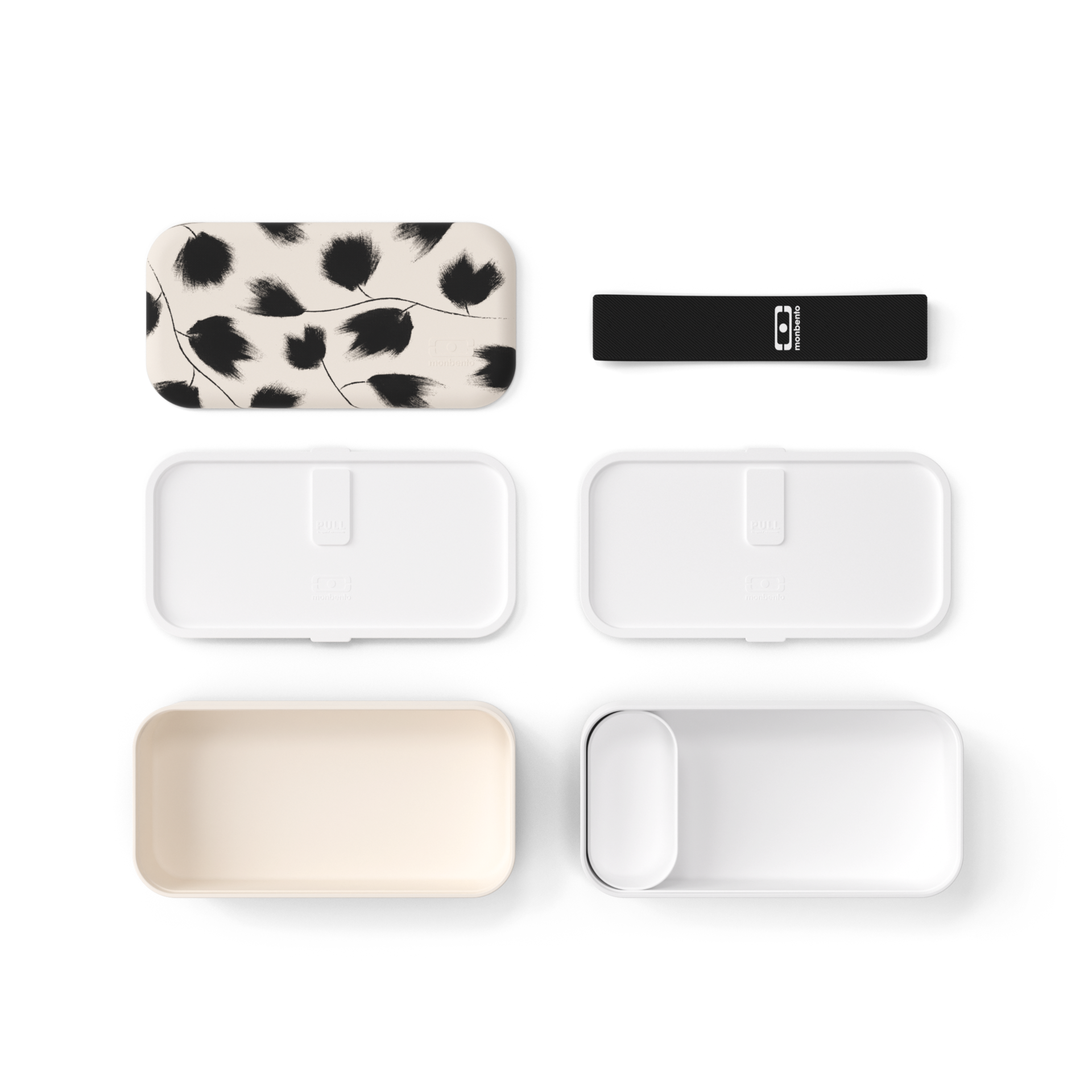 Monbento Original snack box 1 l, graphic plume, 11124091