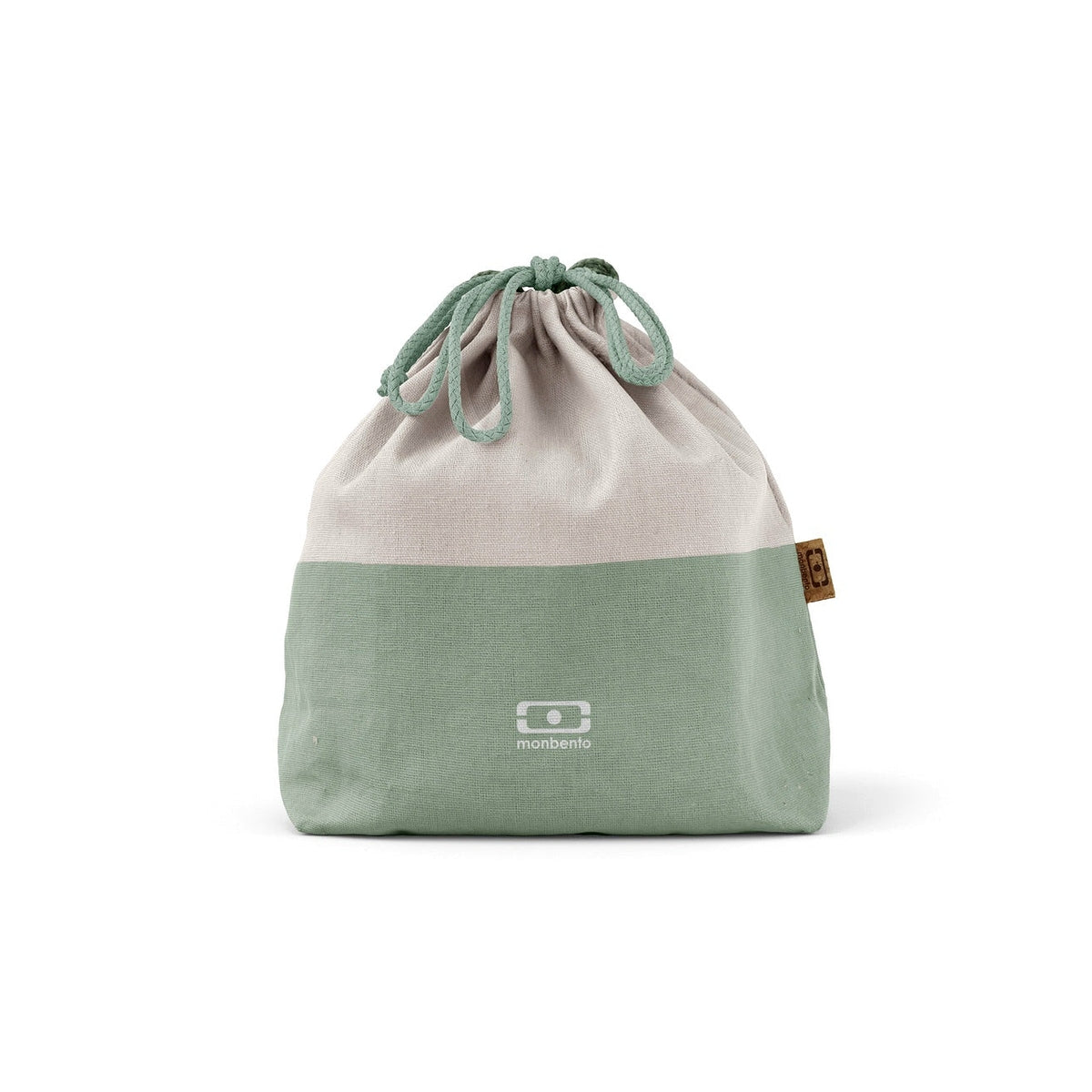 Monbento Pochette L taška na svačinový box 5,7 l, green natural, 43180044