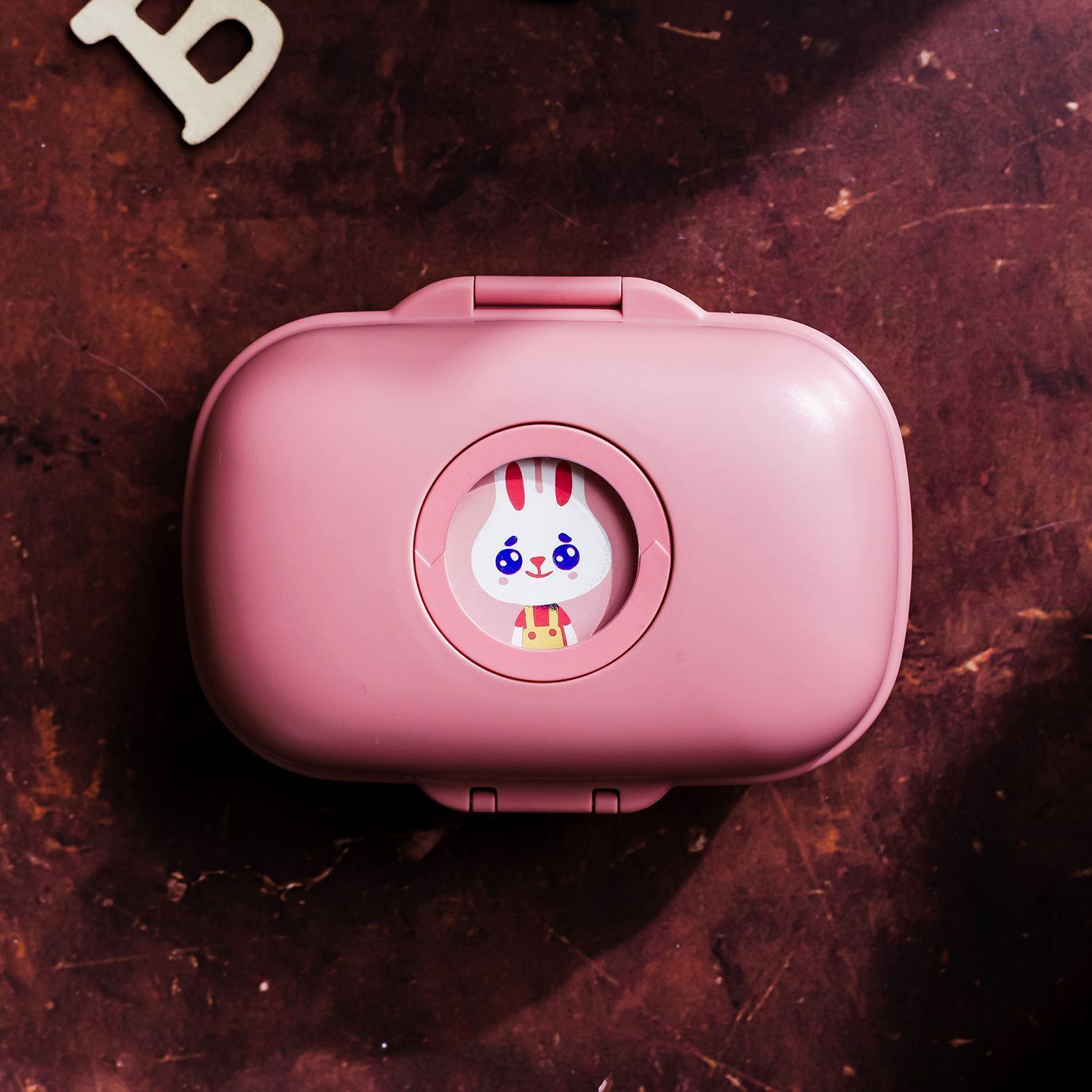 Monbento Gram children's snack box 0,6 l, pink blush, 16010029
