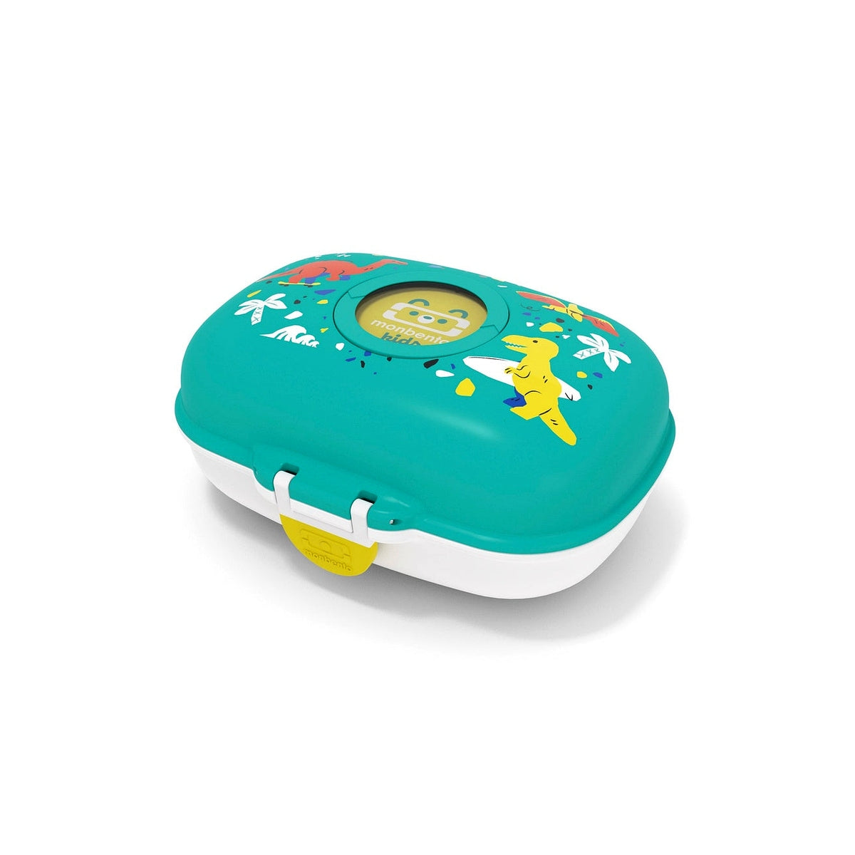 Monbento Gram children's snack box 0,6 l, blue dino, 16014120