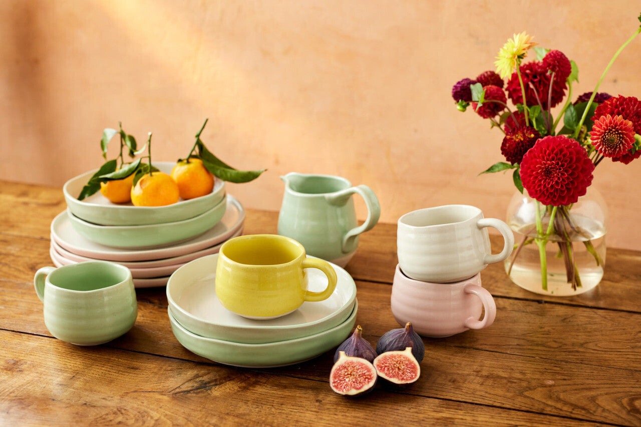 Jamie Oliver Big Love stoneware mug 375 ml, green, JOBLCCMUGGRN