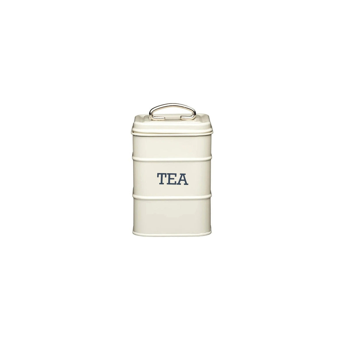 KitchenCraft Living Nostalgia storage jar for tea 1,3 l, cream, LNTEACRE