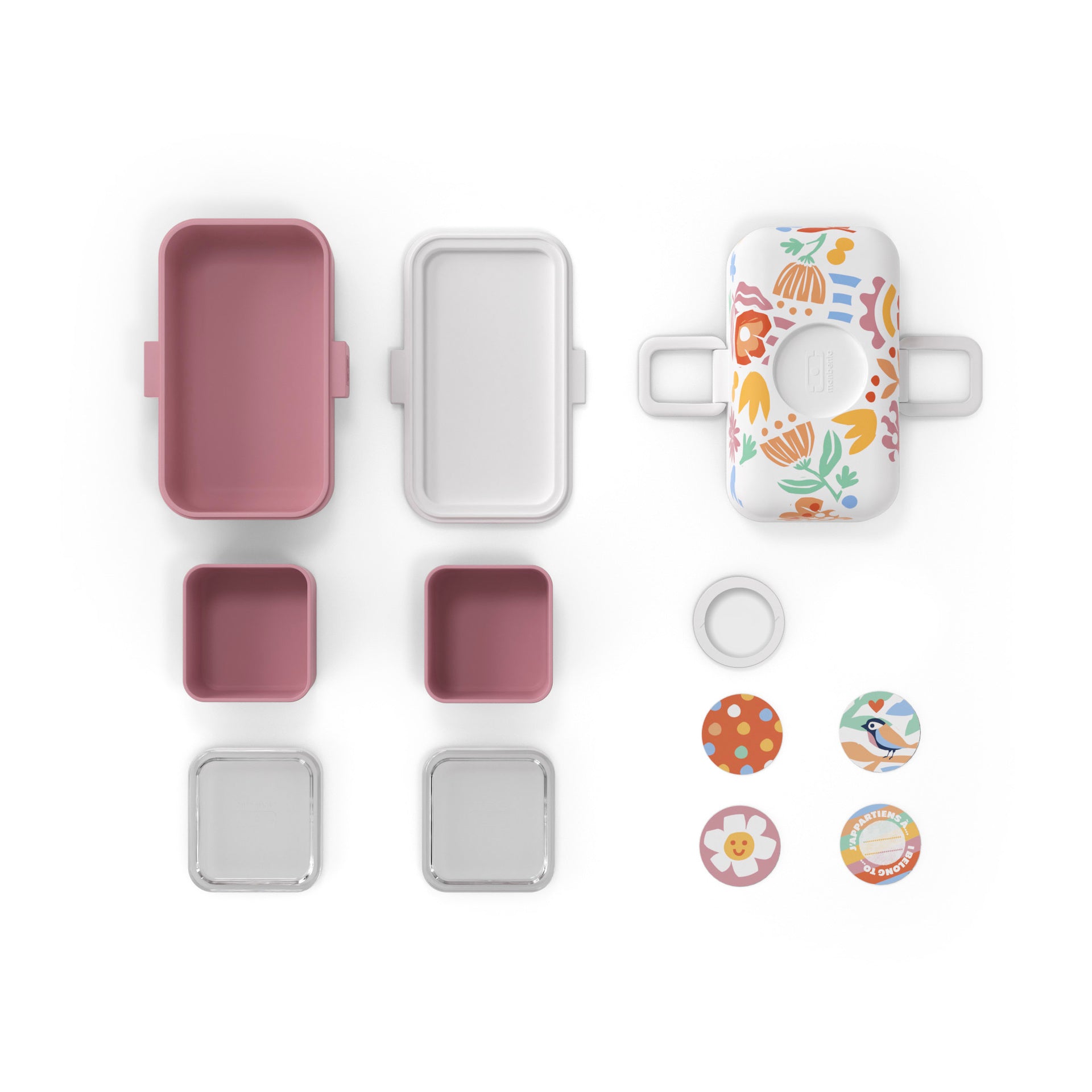Monbento Tresor children's snack box 0,8 l, paper cut, 17014124