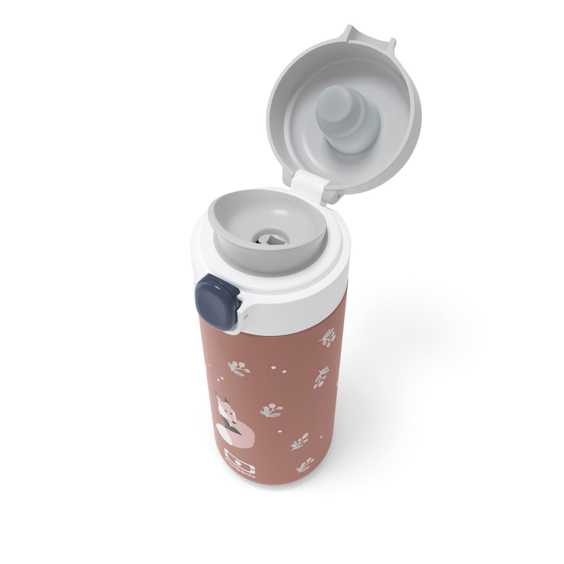 Monbento Pop baby drinking bottle 360 ml, cinnamon fox, 36334081