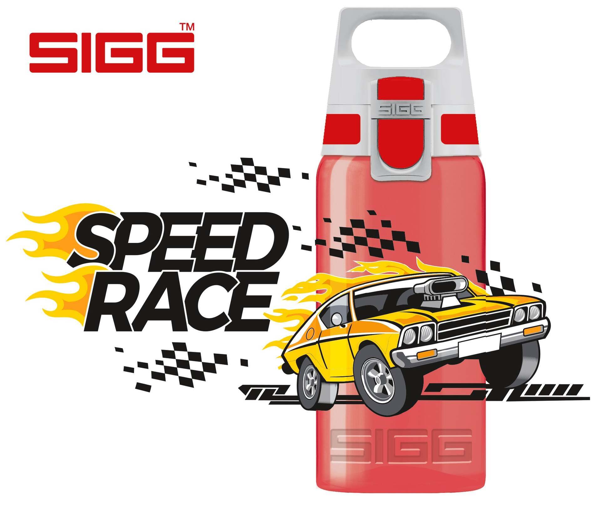 Sigg Viva One baby drinking bottle 500 ml, speed race, 6019.10