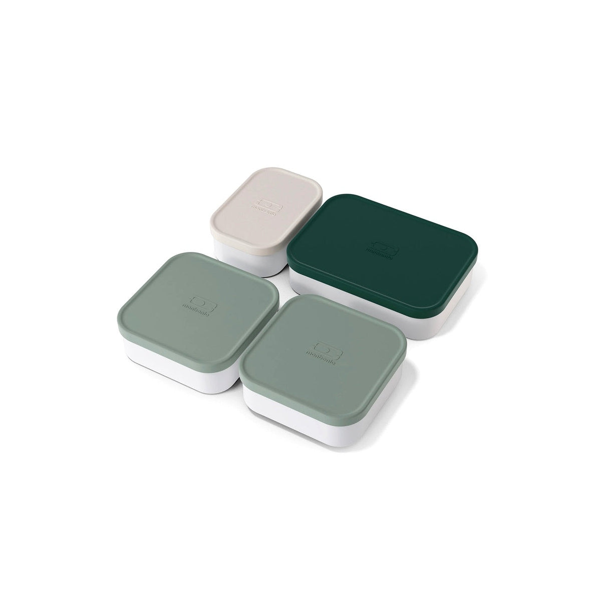 Monbento Extra compartments for snack boxes, green, 41190044