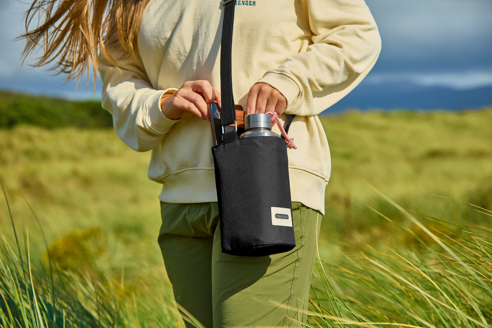 Black+Blum thermal bottle bag, black, LIB018