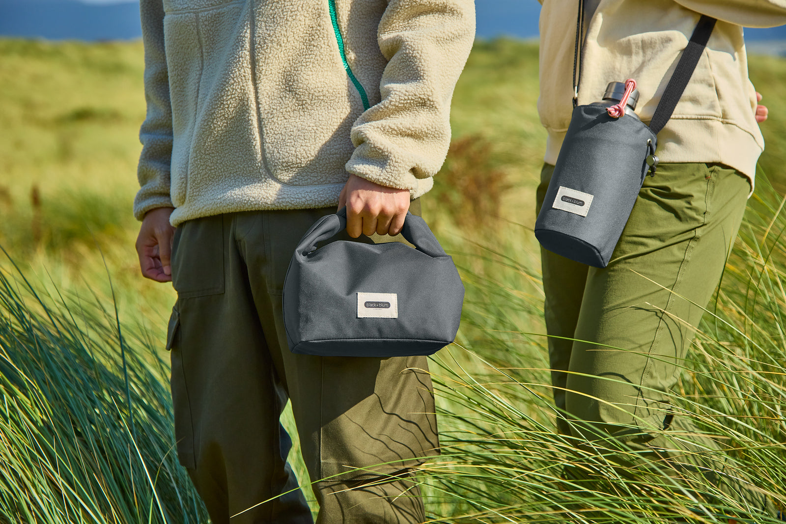 Black+Blum thermal bottle bag, slate, LIB021