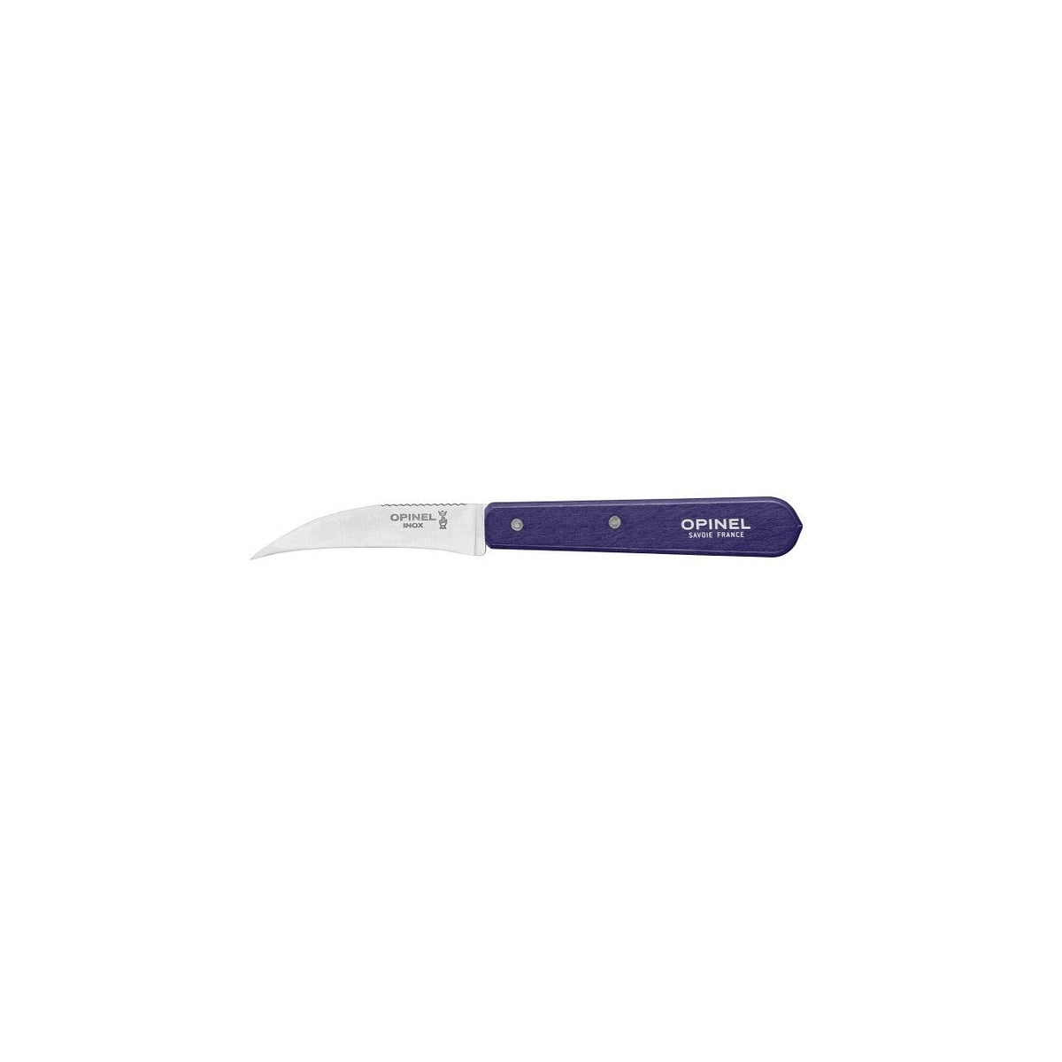Opinel Les Essentiels N°114 vegetable knife 7 cm, purple, 003128