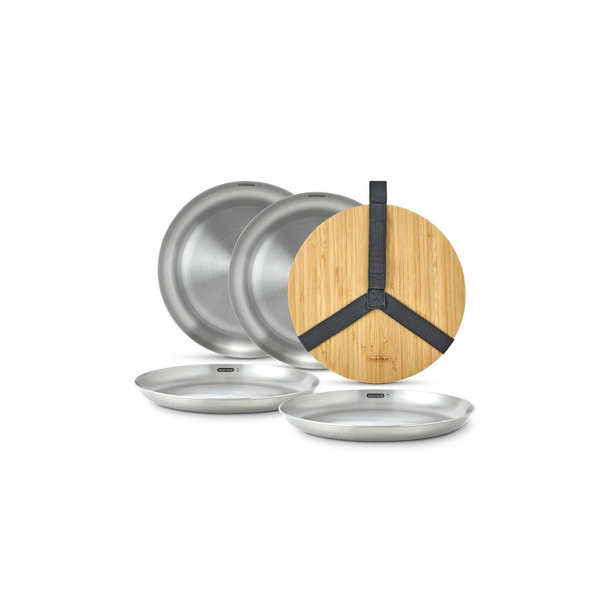 Black+Blum stainless steel plate set, OL-PLATE001