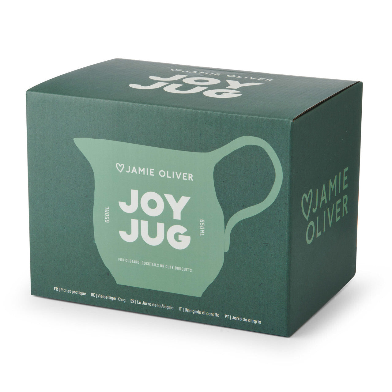 Jamie Oliver Big Love stoneware jug 650 ml, green, JOBLJOYJUG650