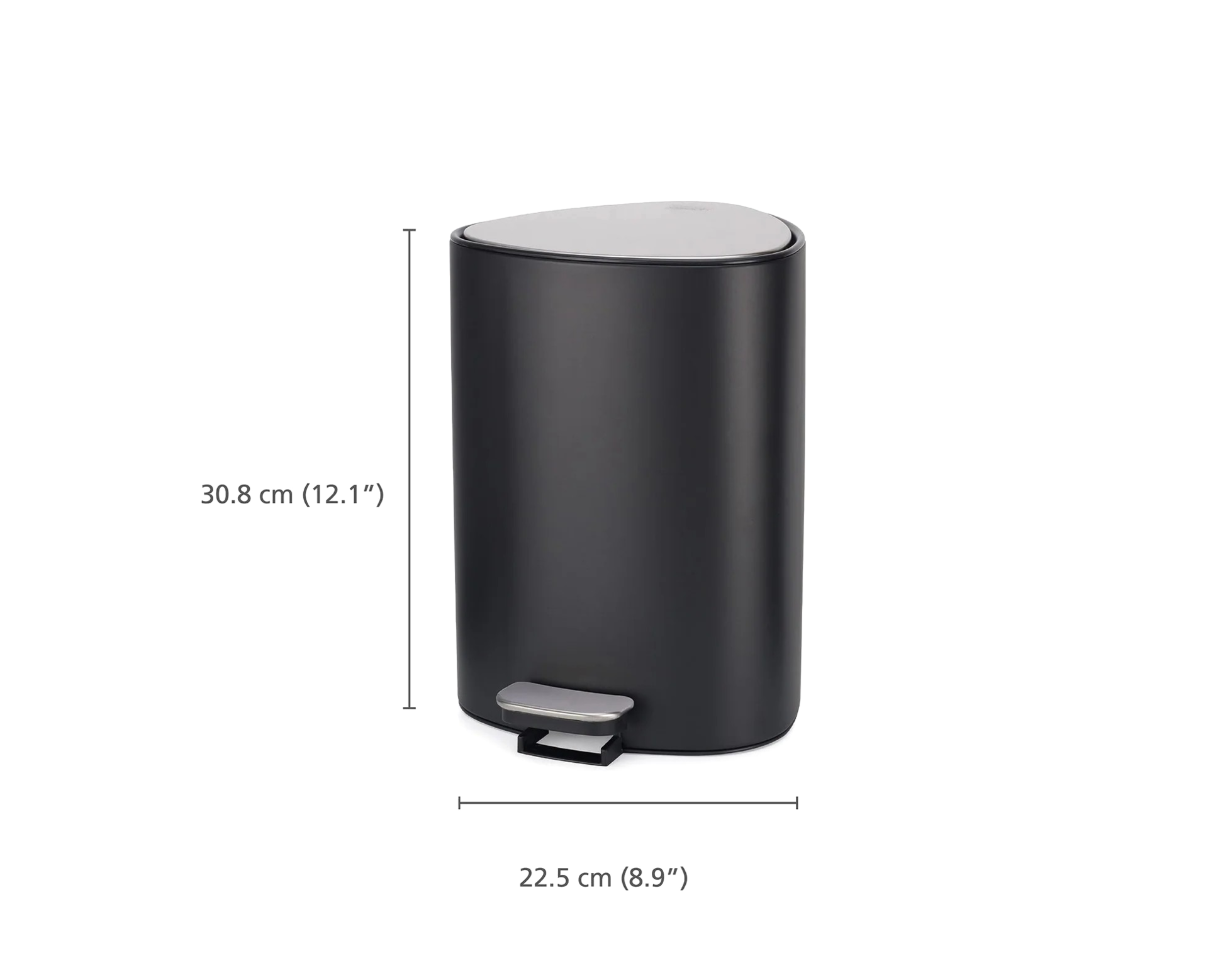 Joseph Joseph EasyStore pedal waste bin 5 l, black, 70595
