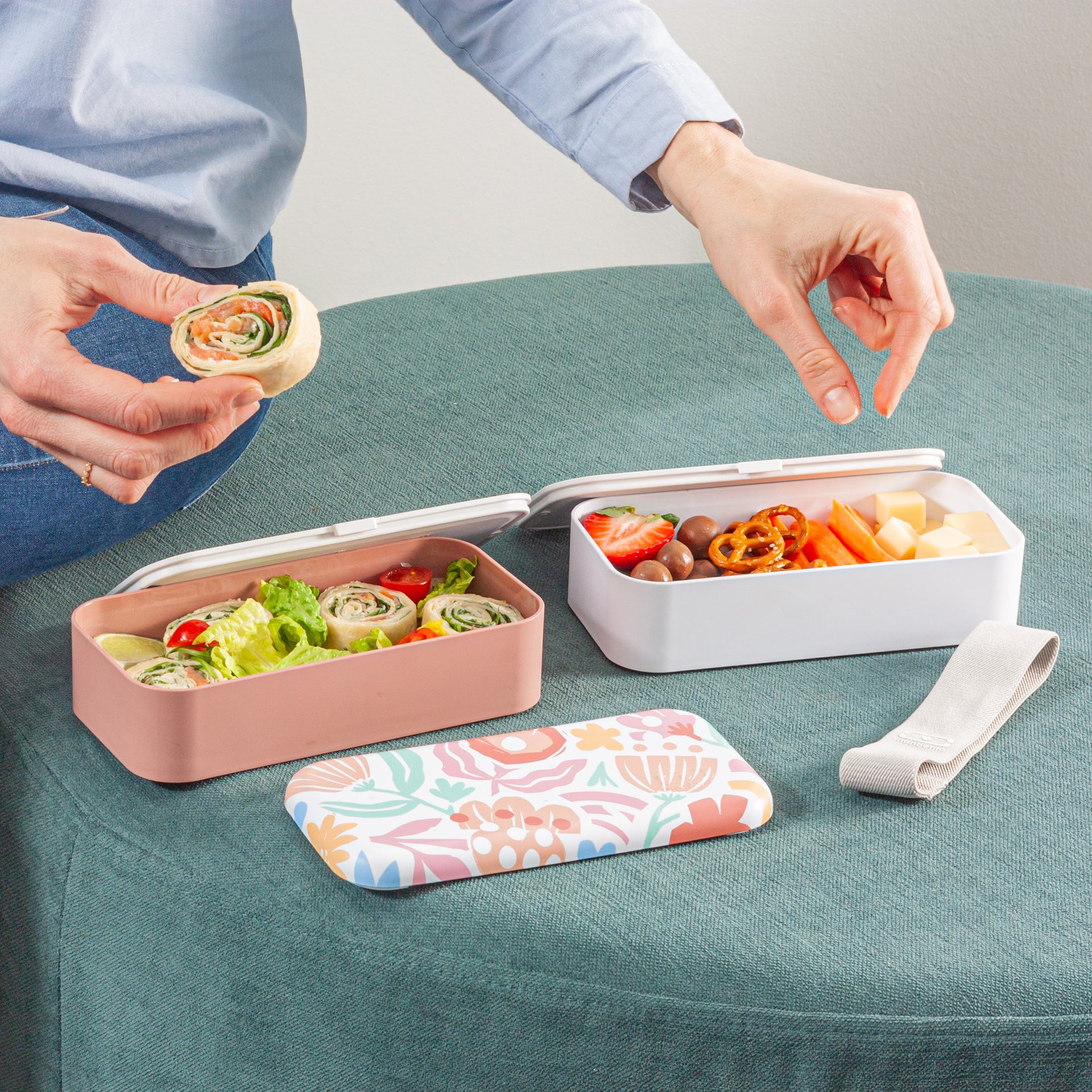 Monbento Original snack box 1 l, paper cut, 11124124