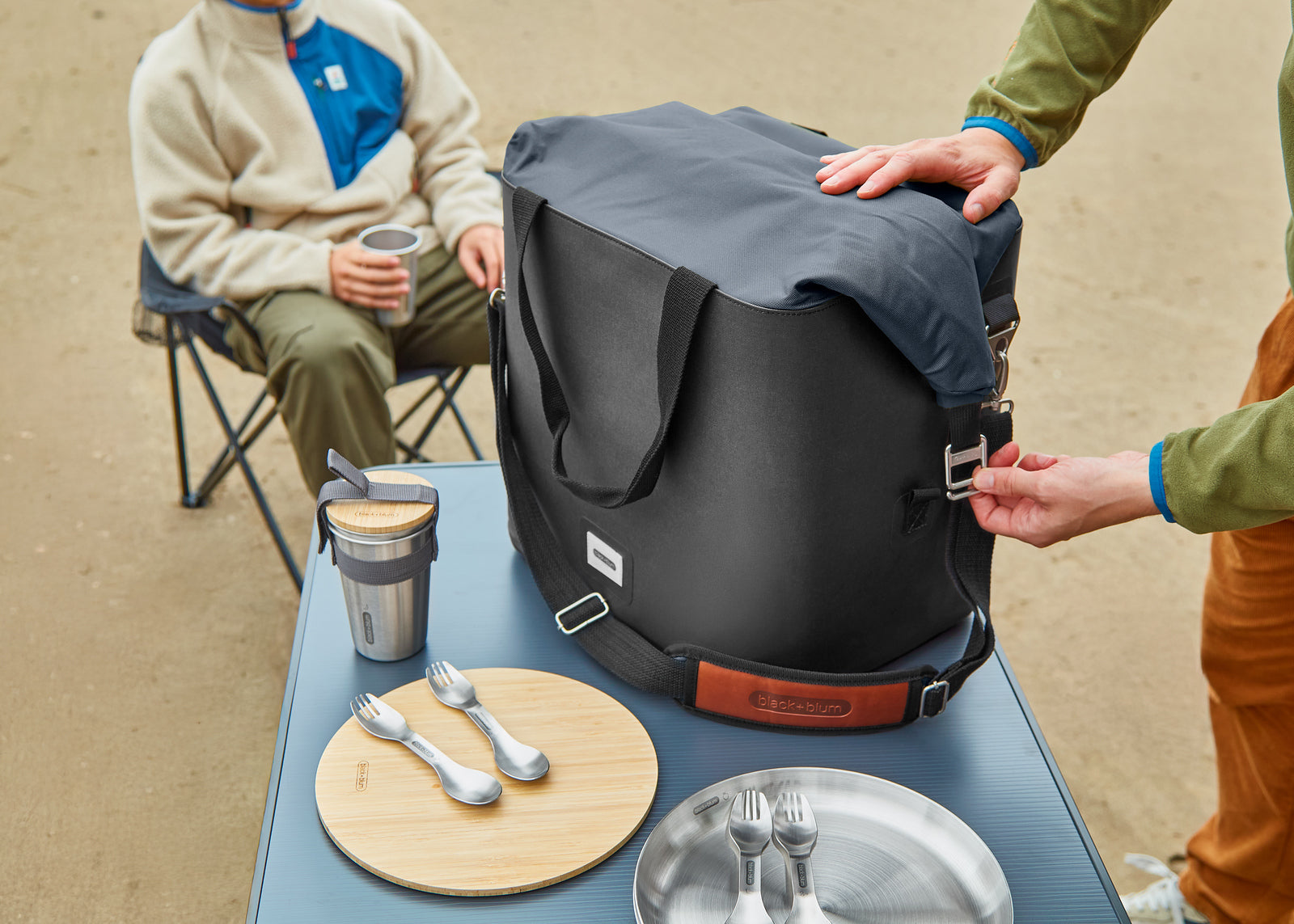 Black+Blum cooler bag 25 l, slate, LIC021