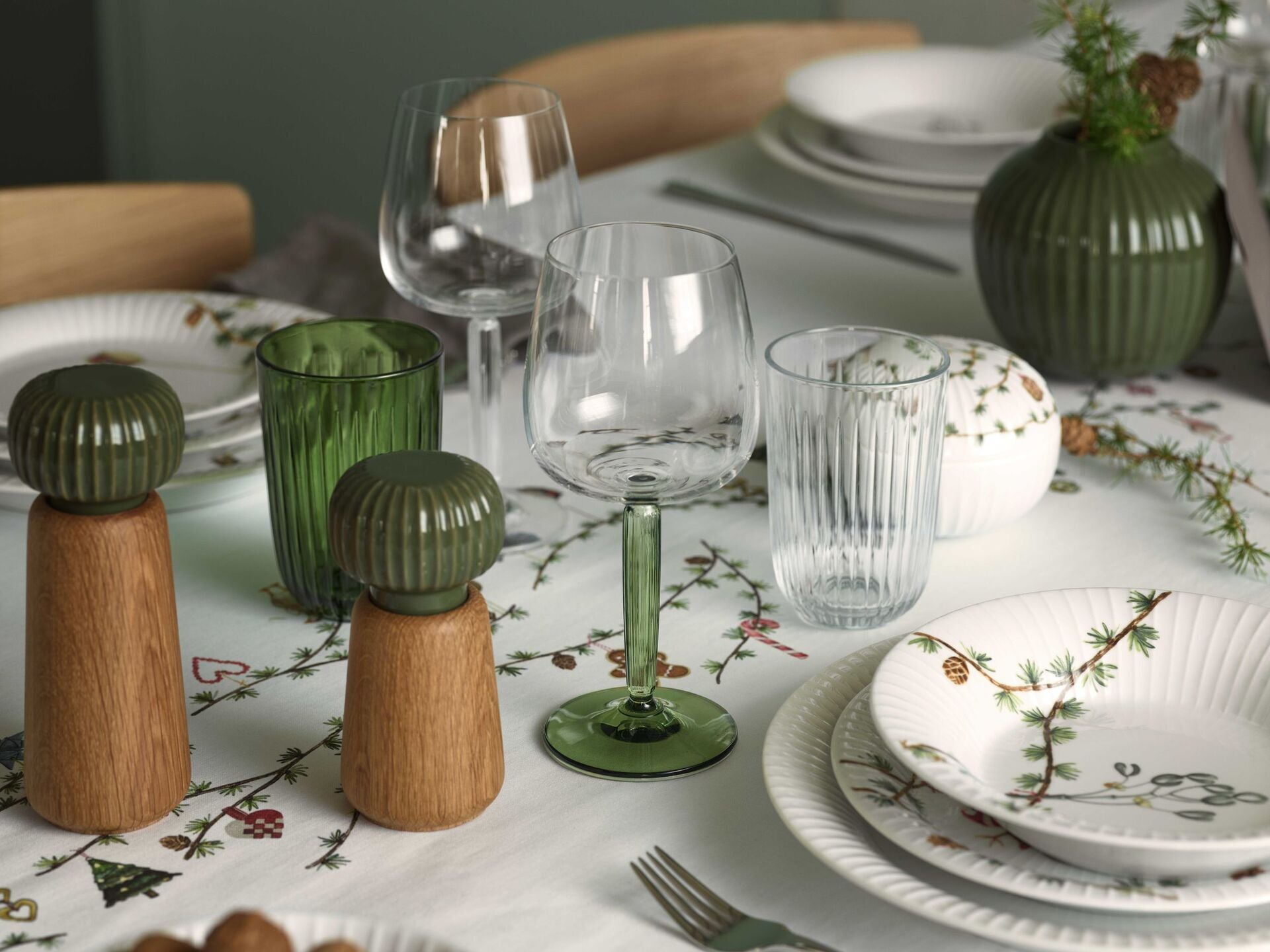 Kähler Hammershoi red wine glass 490 ml, 2 pcs, 693072