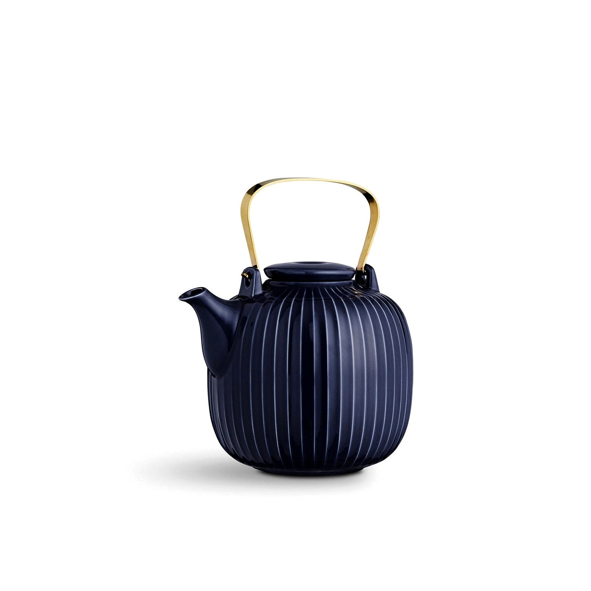 Kähler Hammershoi porcelain teapot 1.2 l, indigo, 693057