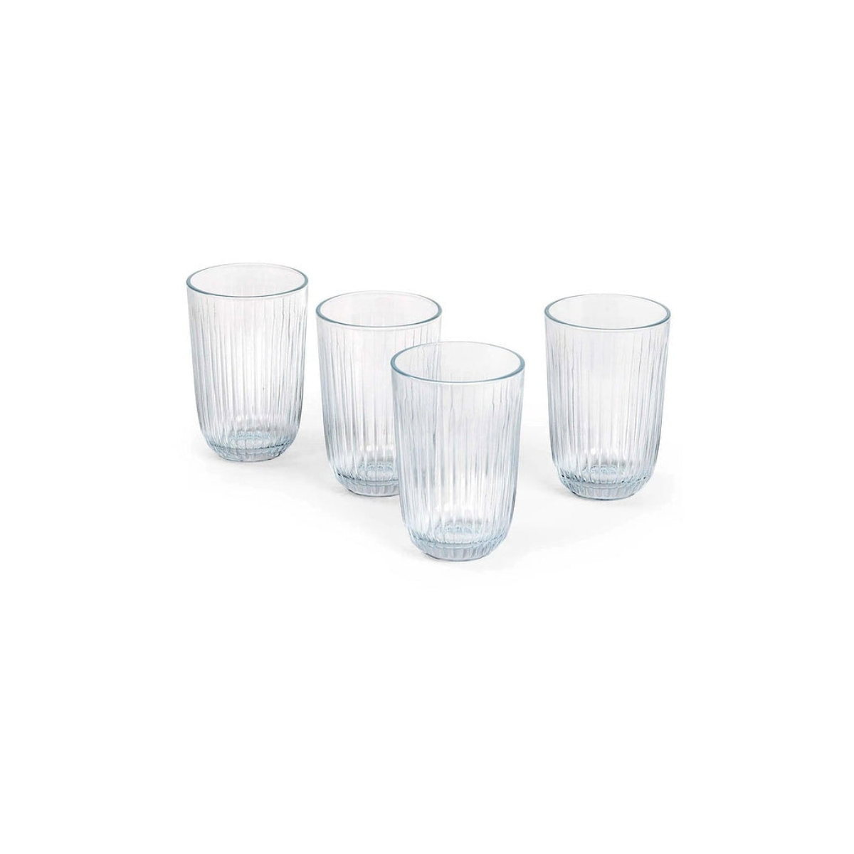 Kähler Hammershoi water glass 370 ml, clear, 4 pcs, 693081