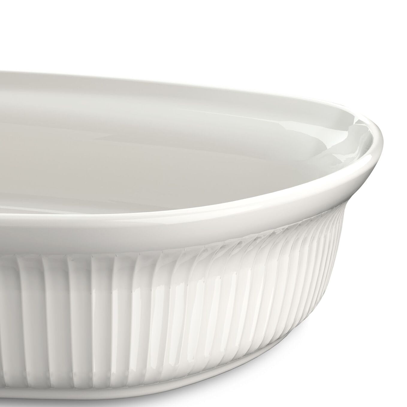 Kähler Hammershoi zapékací mísa 39 x 29,5 cm, white, 692277