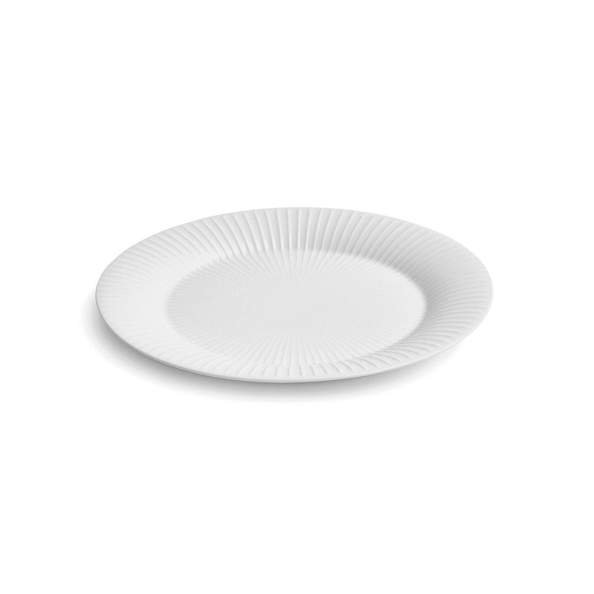 Kähler Hammershoi oval serving plate 28.5 x 22.5 cm, white, 692222