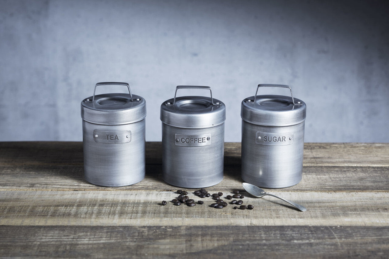 KitchenCraft Industrial Tea Storage Canister, INDTEA