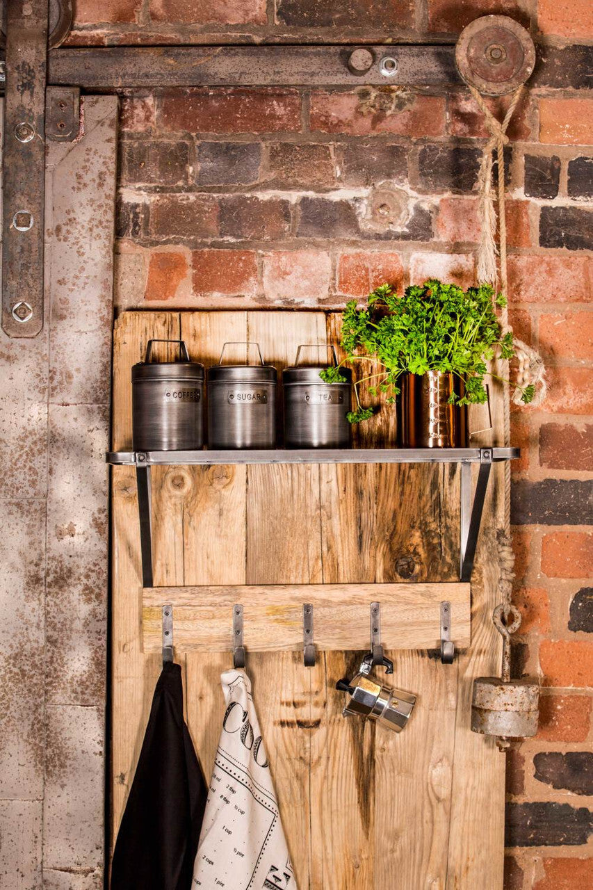 KitchenCraft Industrial Tea Storage Canister, INDTEA