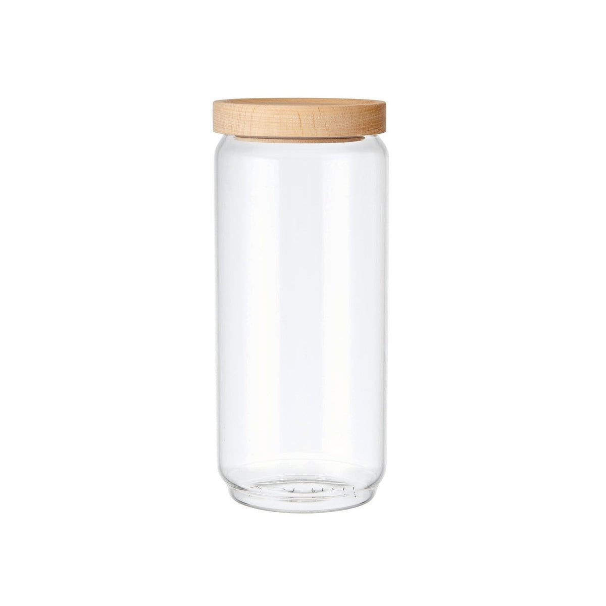 KitchenCraft Idilica glass jar with lid 1 l, IDGLSSTORMED