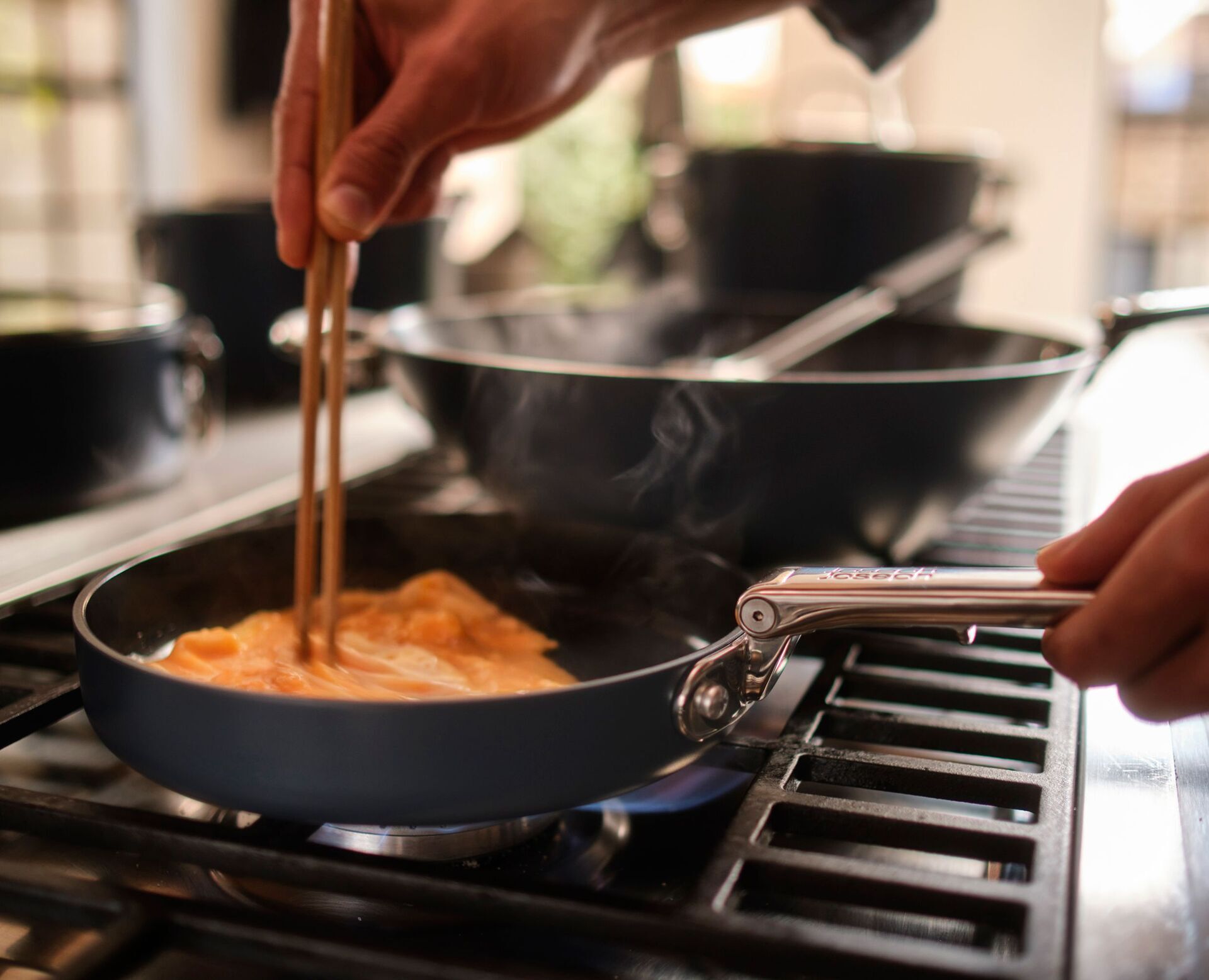 Joseph Joseph Space pan set with non-stick ceramic coating 2 pcs, blue, 45051