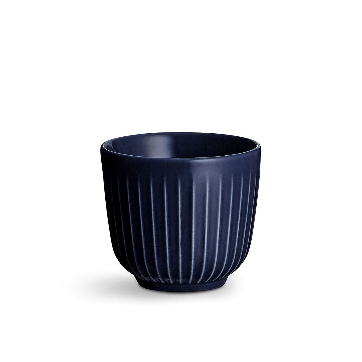 Kähler Hammershoi Thermos porcelain mug 200 ml, indigo, 693050