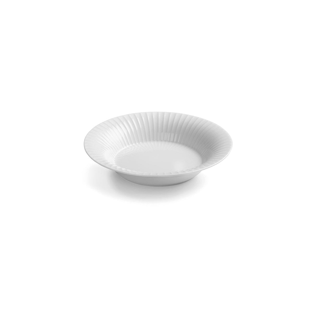 Kähler Hammershoi porcelain deep plate 21 cm, white, 692213