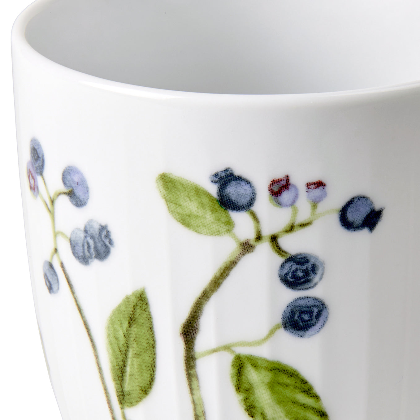 Kähler Hammershoi Summer porcelain mug 330 ml, summer berries, 692622