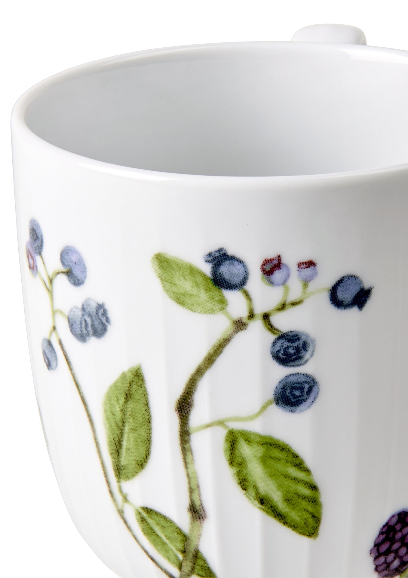 Kähler Hammershoi Summer porcelain mug 330 ml, summer berries, 692622