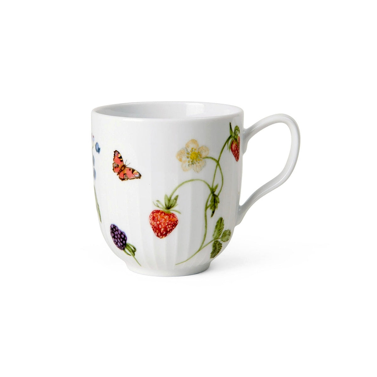 Kähler Hammershoi Summer porcelain mug 330 ml, summer berries, 692622