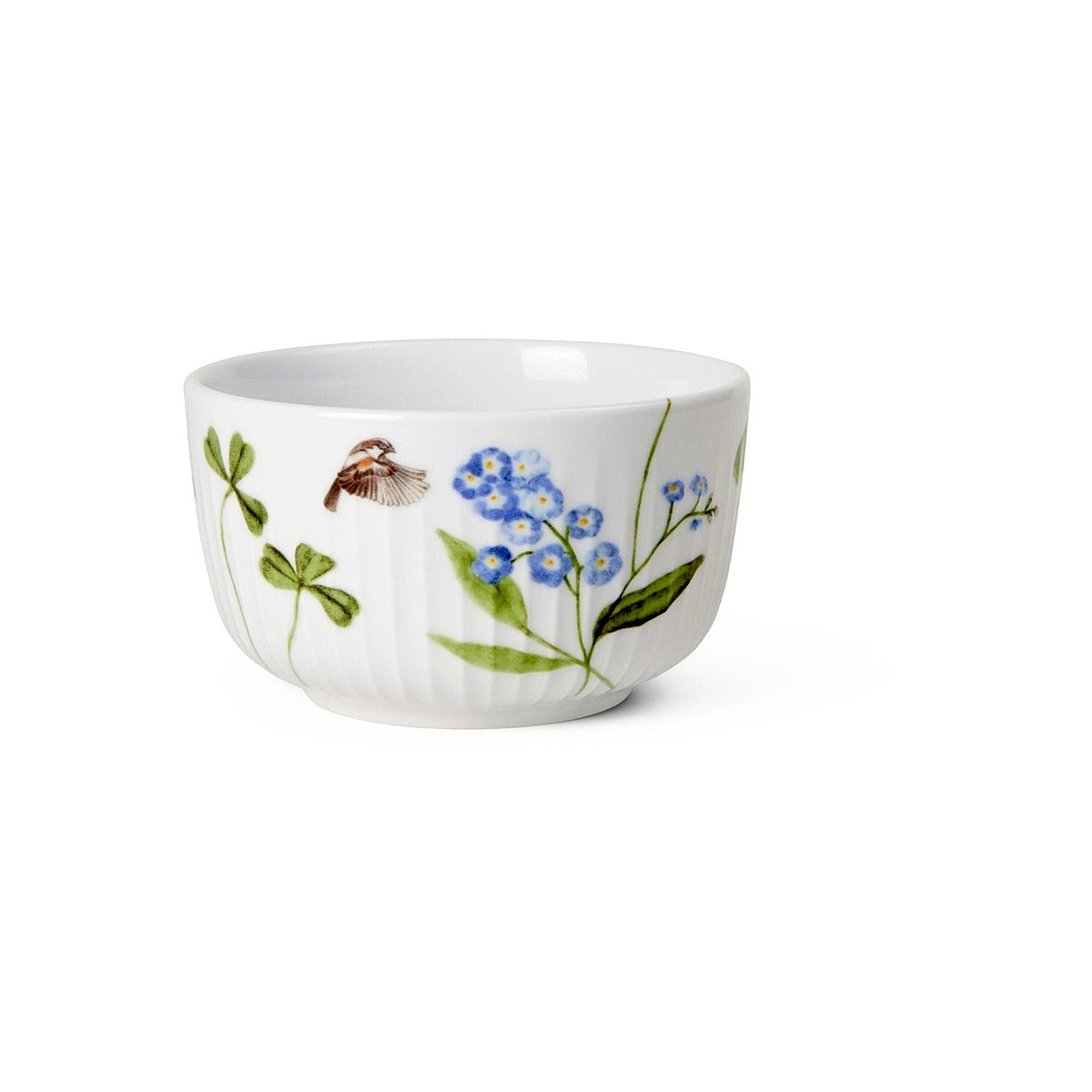 Kähler Hammershoi Summer porcelain bowl 12 cm, forget me not, 692624