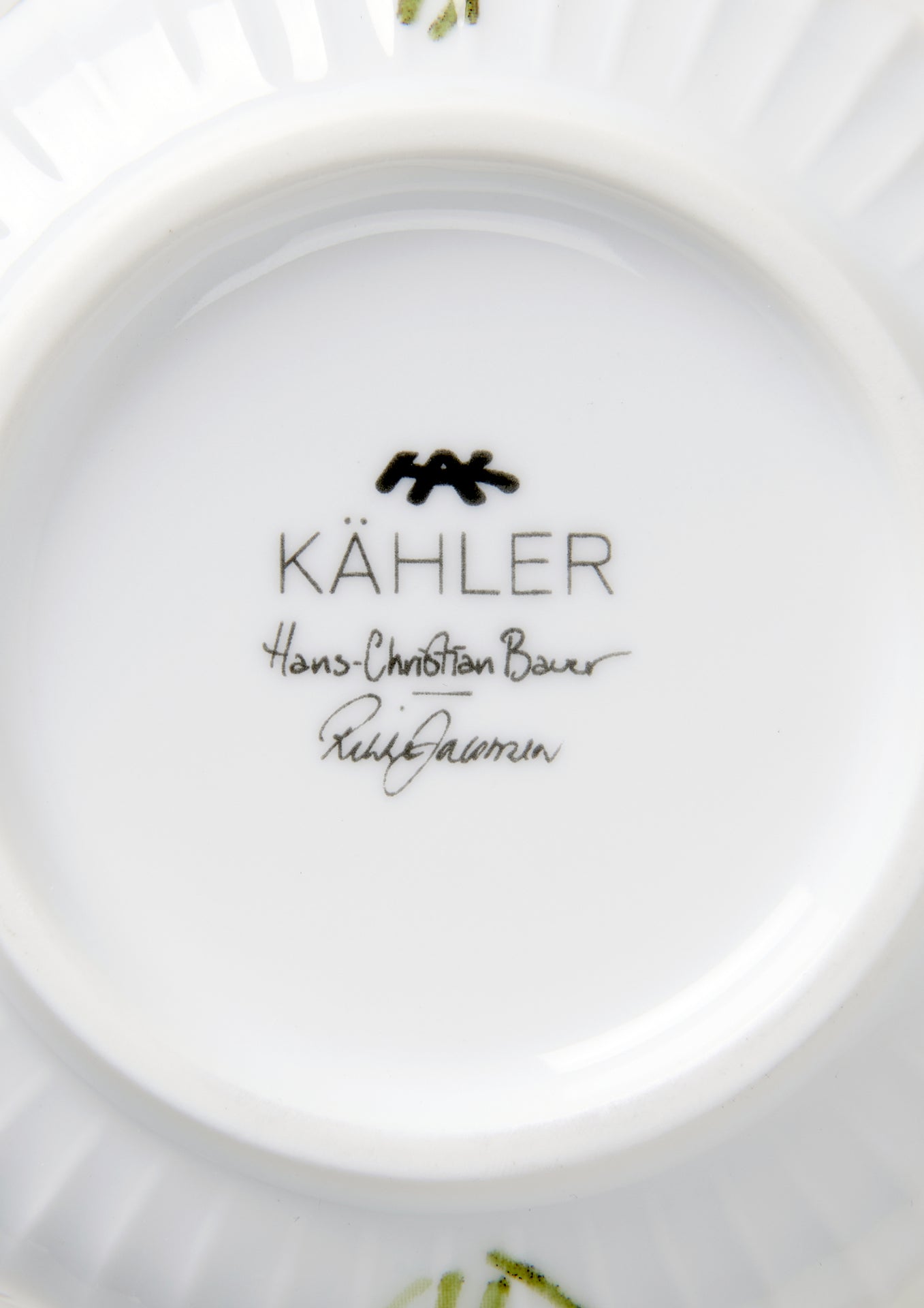 Kähler Hammershoi Summer porcelain bowl 12 cm, summer berries, 693281